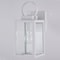 Vaxcel Medinah 1 Light Dusk to Dawn White Outdoor Wall Lantern Clear Glass T0553 - alternate 3